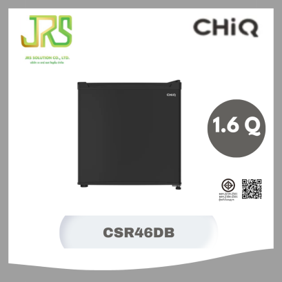 CHiQ ตู้เย็นมินิบาร์ ขนาด 1.60 Q  สีดำ รุ่น CSR46DB