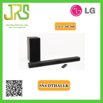LG ซาวด์บาร์ (2.1Ch, 300 วัตต์ ) รุ่น SN4.DTHALLK