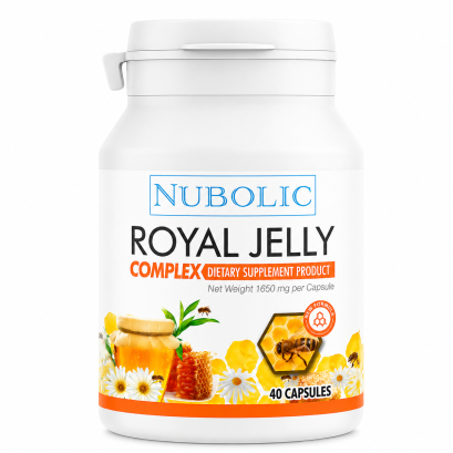 NUBOLIC Royal Jelly Complex นมผึ้ง 1650 mg (40 แคปซูล)