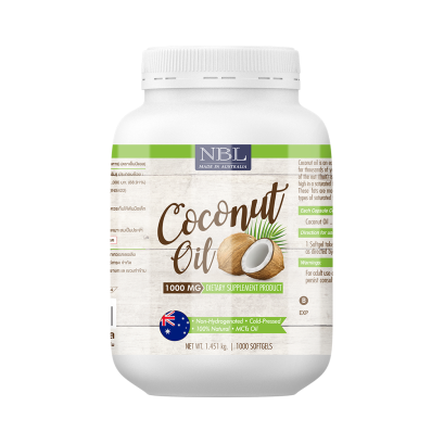 NBL Coconut Oil 1000 mg (1000 Capsules)