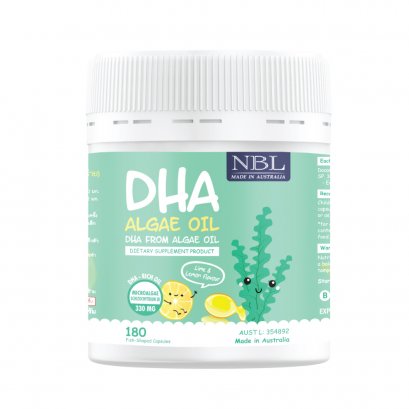 NBL DHA Algae Oil From Algae Oil 470 mg (180 ဆေးတောင့်)
