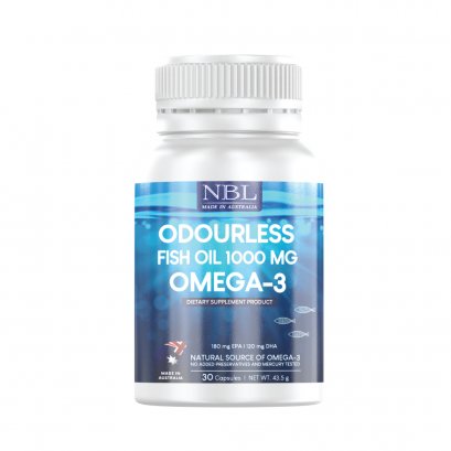 NBL Odourless Fish Oil 1000 MG OMEGA-3 (1000 Capsules)(copy)