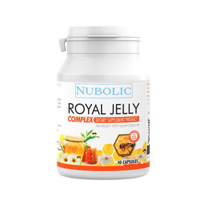 NUBOLIC Royal Jelly Complex นมผึ้ง 1650 mg (40 แคปซูล)