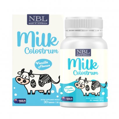 NBL Milk Colostrum Tablet (30 တက်ဘလက်)