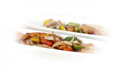 Stir fried fish with black pepper sauce