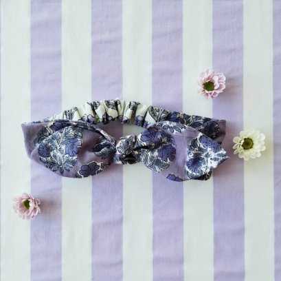 KIDS &amp; ADULTS CRAFTED BOHO HEADBAND ELASTIC BACK 100% COTTON INDIA HAND BLOCK PRINTED *予約注文商品の発送予定日：6月15日～20日 PRE-ORDER ITEMS SHIPMENT 15-20 JUNE