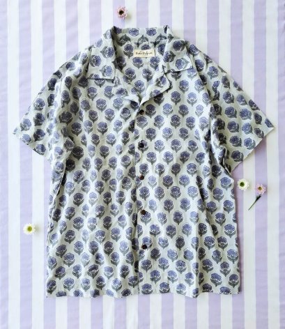 ADULTS WOMEN &amp; MEN 100% COTTON INDIAN HAND BLOCK PRINTED *予約注文商品の発送予定日：6月15日～20日 PRE-ORDER ITEMS SHIPMENT 15-20 JUNE