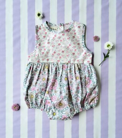 BUTTONS BACK  ROMPER *PRE-ORDER ITEMS SHIP OUT 4 TH AUGUST※予約商品は8月4日に発送されます