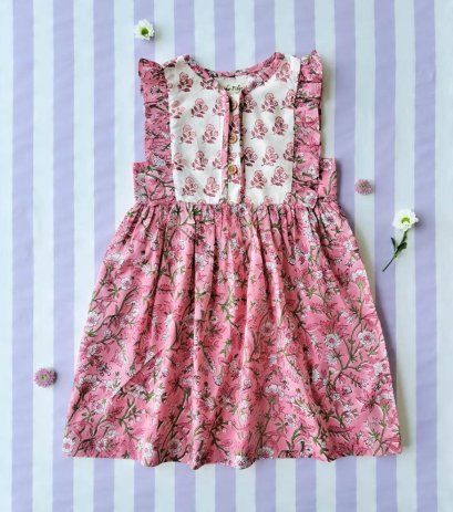 BUTTONS FRONT DRESS *PRE-ORDER ITEMS SHIP OUT 4 TH AUGUST※予約商品は8月4日に発送されます