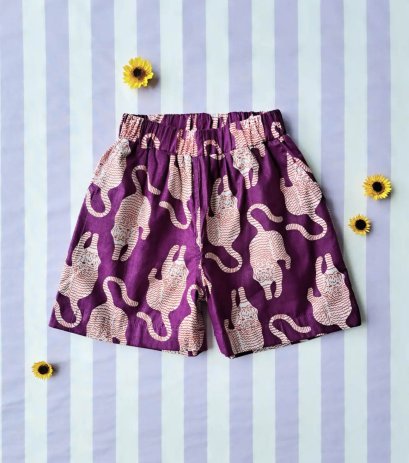 BOYS &amp; GIRLS ELASTIC WAISTBAND SHORTS *PRE-ORDER ITEMS SHIP OUT 14TH AUGUST※予約商品は8月14日に発送されます