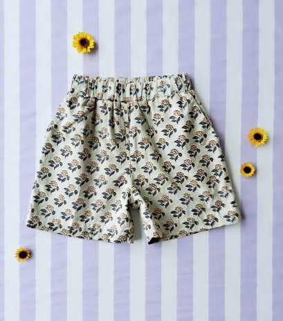 BOYS &amp; GIRLS ELASTIC WAISTBAND SHORTS *PRE-ORDER ITEMS SHIP OUT 14TH AUGUST※予約商品は8月14日に発送されます