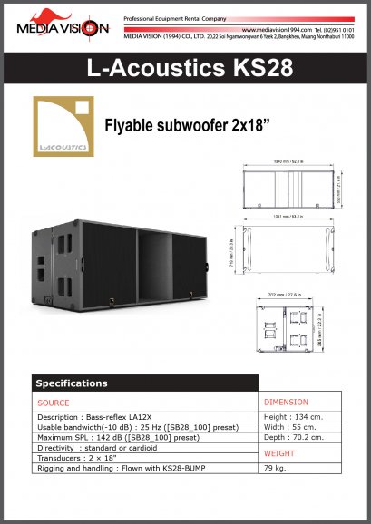 L-ACOUSTICS KS28