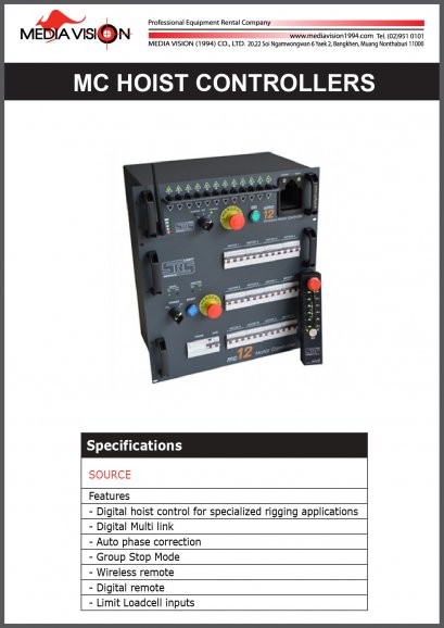 MC HOIST CONTROLLERS