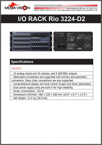 I/O RACK RIO 3224-D2