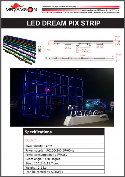 LED DREAM PIX STRIP