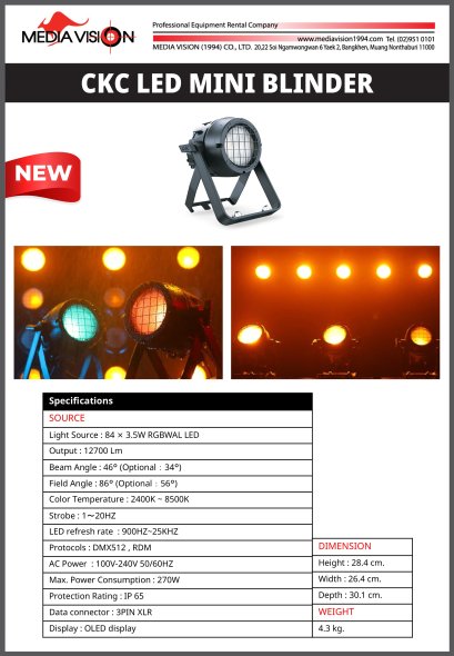 CKC LED MINI BLINDER