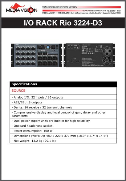 I/O RACK RIO 3224-D3