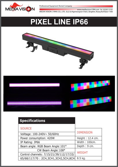 PIXEL LINE IP66