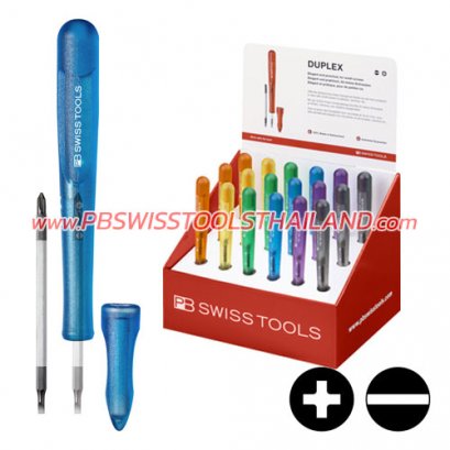 PB168-00 (EDITION) BLUE ไขควงสลับแบน-แฉกด้ามปากกา เบอร์ 00 ด้ามสีน้ำเงิน