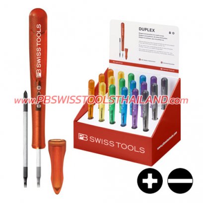 PB168-00 (EDITION) RED ไขควงสลับแบน-แฉกด้ามปากกา เบอร์ 00 ด้ามสีแดง