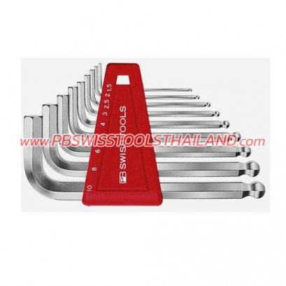 ชุดประแจหกเหลี่ยมหัวบอลสั้น PB212H-10