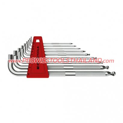 ชุดประแจหกเหลี่ยมหัวบอลยาว PB3212LH