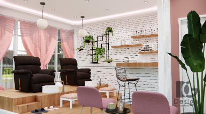 งานออกแบบร้านสปาเท้า