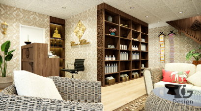 งานออกแบร้านนสปา