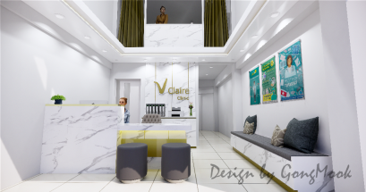 งานออกแบบคลินิกความงาม