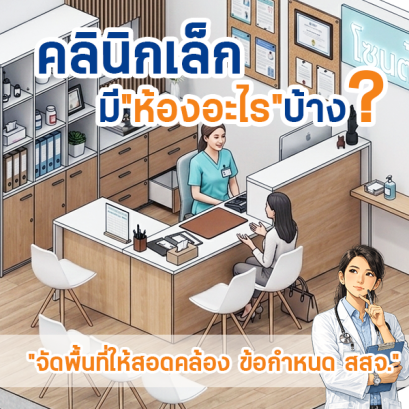 เปิดคลินิกต้องมีห้องอะไรบ้าง พื้นที่จัดยาคลินิก ห้องที่ต้องมีในคลินิก