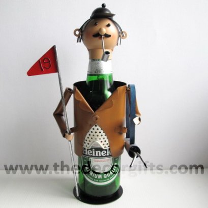 หุ่นเหล็ก วางขวดเหล้าเบียร์ Colorful Set (นักกอล์ฟ)