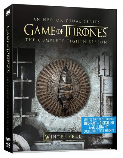 Game Of Thrones: Season 8 (Steelbook/4K Ultra HD/BluRay)