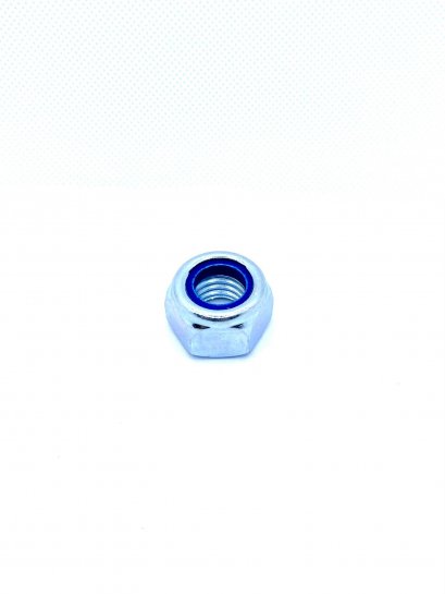 หัวน๊อตล็อค ชุบขาว