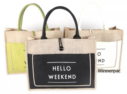 กระเป๋าผ้ากระสอบ 