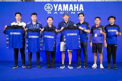 พ่อเมืองบุรีรัมย์พร้อมทีมผู้บริหารสนามช้างฯ เยี่ยมชม YamahaGP PAVILIAN