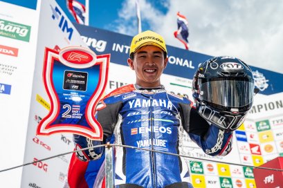 "ไอเดีย-กฤตภัทร" ผงาดคว้าอันดับ 2 "เอเชีย โร้ดฯ" โฮมเรซ ที่ บุรีรัมย์