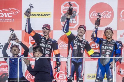 ทีมโรงงานยามาฮ่า ควบ YZF-R1 ซิวโพเดียมอันดับ 2 ศึก ซูซูกะ 8 ชั่วโมง 2026