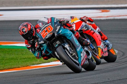 กวาตาร์ราโร่ บิด M1 คว้าโพเดี้ยม บาเลนเซีย ส่งท้ายซีซั่น โมโตจีพี นำต้นสังกัดผงาดครองบัลลังก์แชมป์ทีมอิสระ