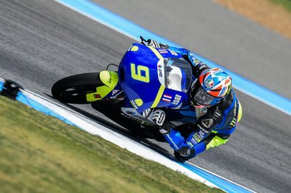 "Nine Stamp" อภิวัฒน์ วงศ์ธนานนท์ สู้สุดใจ ไล่บี้นักแข่งระดับโลกสุดมันส์ จบอันดับ 16 ศึก Moto3 ในเกมเวิลด์ กรังซ์ปรีซ์ แรกต่อหน้ากองเชียร์ไทยในสนามโฮมเรซ