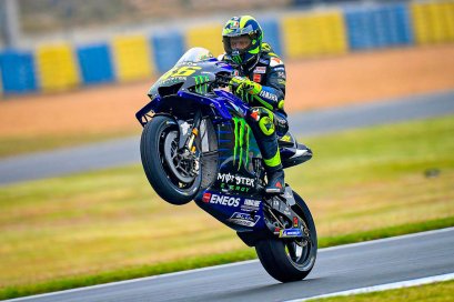 "รอสซี่" ควงคู่ "มอร์บิเดลลี่" ออกสตาร์ทแถว 2 ล่าแชมป์ กรังด์ปรีซ์ เดอ ฟรองซ์ 