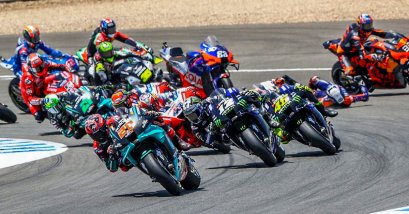 "ยามาฮ่า" M1 ผงาดคว้า Full Podium 1-2-3 สนามเฆเรซ "กวาร์ตาราโร่" ซิวชัย 2 สนามติดต่อ "บีญาเลส" ควงคู่ "รอสซี่" ขึ้นโพเดี้ยมแบบสุดมันส์