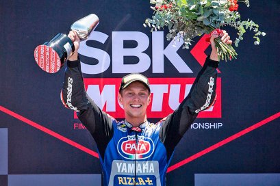 ฟาน เดอร์ มาร์ค ระเบิดฟอร์มร้อนแรงสุดระห่ำ ควบ YZF-R1 คว้าแชมป์แรกในฤดูกาล