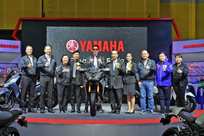 ยามาฮ่าเนรมิตบูธ Yamaha Revs Your Style ไปให้สุด ในสไตล์ที่เป็นคุณ เผยโฉมใหม่ Tracer 900GT พร้อมเปิดราคา LEXi VVA อย่างเป็นทางการ
