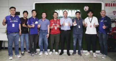 "ยามาฮ่า" จัดทัพผู้แทนจำหน่าย สื่อมวลชนและอินฟลูเอนเซอร์ ร่วมชมบิ๊กแมตช์ 2 ทีมชั้นนำดวลศึก REVO Cup 2023