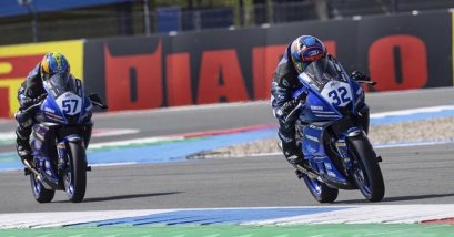 “ไอเดีย” โชว์ของศึกยุโรป คว้าอันดับ 4 ควงคู่หู “เอิร์ท” ท็อป 10 ในรายการ YAMAHA R3 bLU Cru เรซแรกที่แอสเซ่น เนเธอร์แลนด์