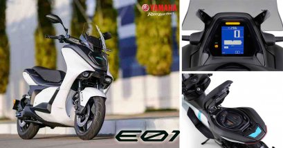 ยามาฮ่าเปิดตัวเทคโนโลยี EV สกู๊ตเตอร์ไฟฟ้าเต็มระบบ เชิญสื่อมวลชนทั่วโลกเข้าร่วมการแถลงข่าวใน Global Press Conference YAMAHA E01
