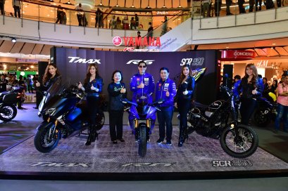 ยามาฮ่าเปิดบูธ ยามาฮ่า ไรเดอร์สคลับ ในงาน “แบงค์ค็อก มอเตอร์ไบค์ เฟสติวัล 2018”