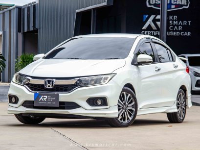 Honda City 1.5SV+ AT สีขาว ปี2018