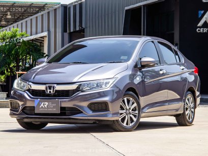 Honda City 1.5V+ AT สีเทา ปี2018