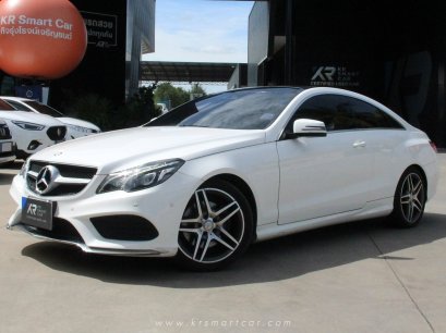 Mercedes-Benz E200 2.0 W207  ปี 2014 สีขาว AMG Dynamic Coupe
